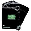 10pk 4-MIL Reusable Food Storage Bags, Reusable Sandwich Bags, Freezer Bags, BPA Free, No PEVA, Non-Silicone Bags for Food Storage, Snack Bags, 10 Black Smelly Proof Bags 6.5" x 7.5" view 1