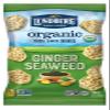 Lundberg Organic Ginger Seaweed Rice Cake Minis, 5oz, Gluten-Free, Vegan, Whole Grain, USDA Certified Organic, Non-GMO Project Verified view 1