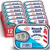 Beach Cliff Sardines in Water, 3.75 oz Can (Pack of 12) - Wild Caught Sardines - 12g Protein per Serving - Gluten Free, Keto Friendly view 1