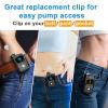 iGuerburn Insulin Pump Clip for Medtronic MiniMed 670G 770G 780G 630G 640G Pumps, Medtronic Pump Clip Accessories for Diabetic (Black) view 3