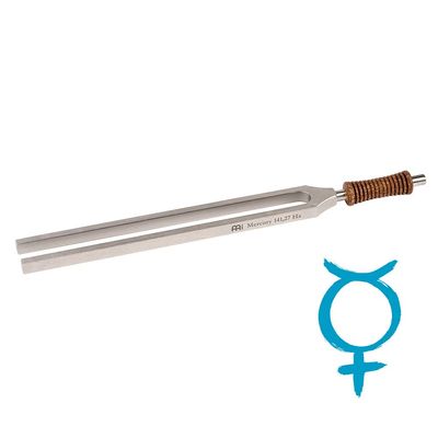 Planetary Therapy Tuning Fork (Mercury) with Exact Pitch and Frequency MADE IN GERMANY For Meditation, Sound Healing and Yoga, 2-YEAR WARRANTY