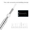Jiusion 9PCS Earpick Spoon, Accessories for 3.5mm Diameter Otoscope - Metal Ear Spoon, Spiral Ear Pick for Adults Children view 4