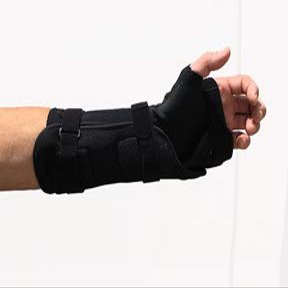 Alpha Medical Range of motion wrist brace with adjustable flexion and extension control. Malleable forearm splint design. Superior wrist immobilization. (Large)