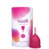 Saalt Teen Menstrual Cup  Reusable Period Cup  Made for Comfortable, Leak-Free Protection Up to 12 Hours  BPA & Latex Free - Wild Rose view 1
