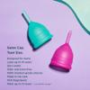 Saalt Teen Menstrual Cup  Reusable Period Cup  Made for Comfortable, Leak-Free Protection Up to 12 Hours  BPA & Latex Free - Wild Rose view 4