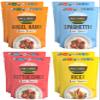 Miracle Noodle Organic Variety Pack (Angel Hair, Spaghetti, Fettuccine, & Rice) - Ready-To-Eat, Konjac Shirataki Noodles, Keto, Gluten Free, Low Carb & Calorie - 2 Bags Each, 8-Pack view 1