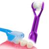 DenTrust | The Only Child-Safe 3-Sided Toothbrush | Made in USA | All Kids Will Easily Brush Better | Clinically Proven for Children Special Needs Braces | Built-in Tongue Cleaner | Gift view 1