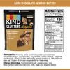 KIND Snack Clusters Dipped, Dark Chocolate Almond Butter, Gluten Free, 4g Protein, 4 Ounce , 8Count view 2