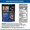 KIND Snack Clusters Dipped, Dark Chocolate Nuts & Berries, Gluten Free, 4g Protein, 4 Ounce , 8Count view 3