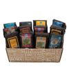 Coffee Beanery Indulgent Decaf Coffee Gift Basket - Swiss Water Process Decaf - 100% Specialty Arabica Coffee - (12) Flavored Coffee Samplers view 1