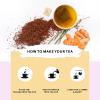 Olinda Turmeric Rooibos and Pepper Herbal Tea Caffeine Free Tea 28 Tea Bags Hot or Cold Brew view 3