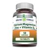 Amazing Formulas Calcium Magnesium Zinc + D3 Supplement | 150 Tablets | Non-GMO | Gluten-Free | Made in USA view 1