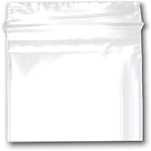 CuteBox Re-Sealable Zip Lock Seal Poly Bags (9" x 12") for Retail, Party Favors, Storage, Organization, Crafts