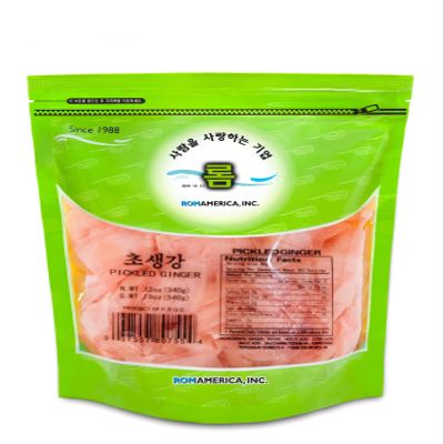PICKLED KOREAN SIDE DISH (PICKLED PINK GINGER SLICES)