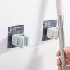 ZXCASDF Healthy and Environmentally Friendly Mop Hook Broom Card Holder Buckle Strong Load-Bearing Seamless Non-Perforated Mop Clip Toilet Strong and Durable Wall Mount Hook,Green view 3