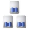 ZXCASDF Mop Hook Clip Artifact Stainless Steel Punch-Free Nail-Free Broom Cloth Rack Wall Hanging Strong Fixed Toilet Bathroom Anti-Skid Roller Storage,Blue view 1