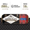 Brunswick Kipper Style Herring Fillets, 3.53 oz (Pack of 12) view 2