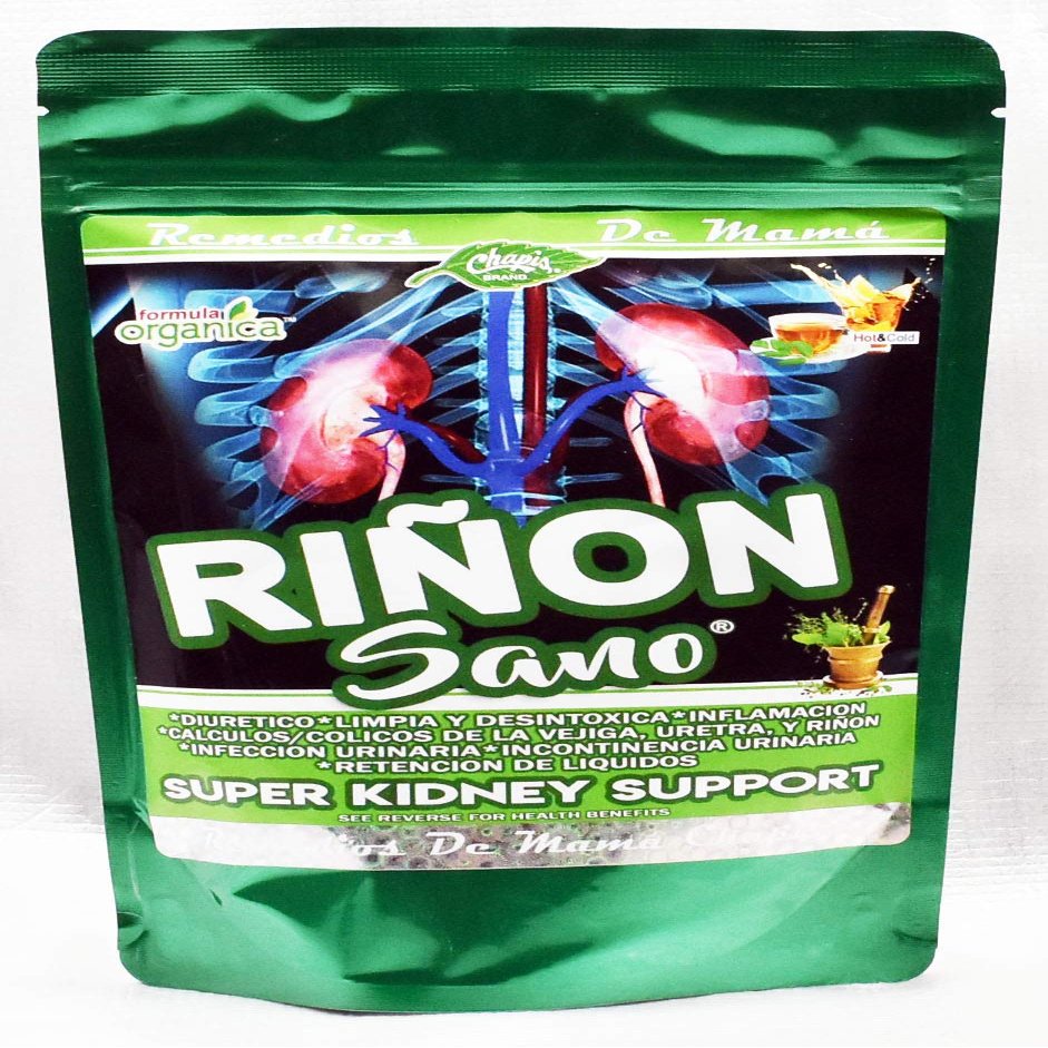 1 PIECES CHAPIS RINON SANO SUPER KIDNEY SUPPORT HERBAL TEA 3.5 oz.- 99 grams