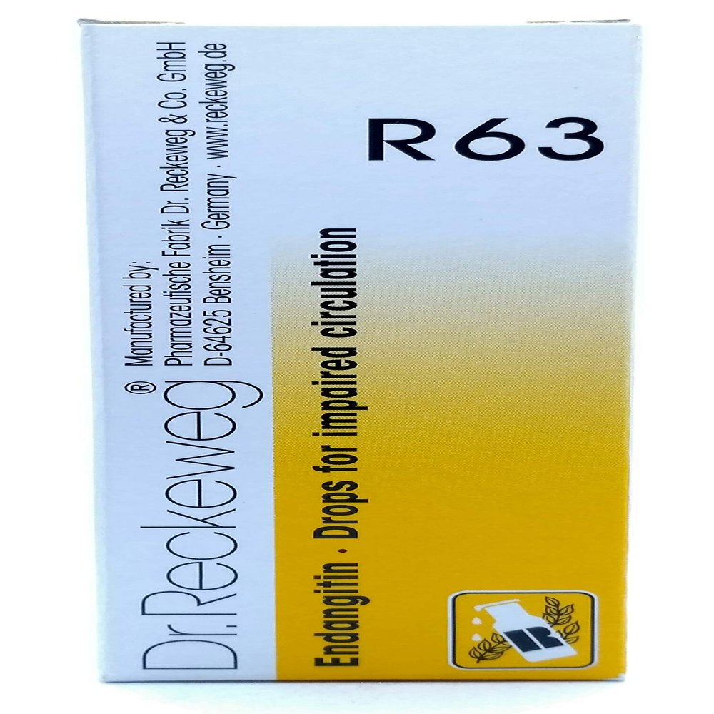 Dr.Reckeweg Germany R63 - Drops for impaired circulation (22 ml)