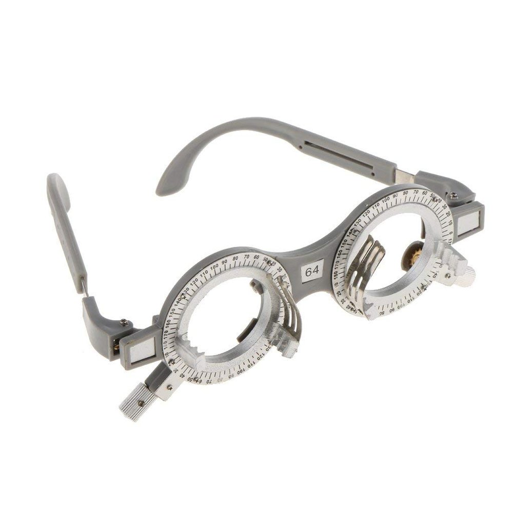 Universal Adjustable Optical Trial Lens Frame Eyeglasses Optometry Optician Optic 52mm 54mm 56mm 58mm 60mm 62mm 64mm 66mm 68mm 70mm - 64mm