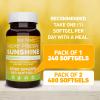 Basic Brands Super Happy Sunshine Vitamin D3 5000IU, 240-count (Pack of 1) view 4