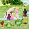 Amala Vegan - Omega 3 for Kids - Organic Lemon, Vegan, Liquid Supplement - Kids Fish Oil with DHA, EPA, DPA Fatty Acids - Plant Based Algae Oil - Immune, Heart, Brain Health for Children- 30-60 Doses view 2