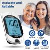 Metene TD-4116 Blood Glucose Monitor Kit, 100 Glucometer Strips, 100 Lancets, 1 Blood Sugar Monitor, Blood Sugar Test Kit with Control Solution, Lancing Device, No Coding, Large Display view 3