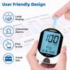 Metene TD-4116 Blood Glucose Monitor Kit, 100 Glucometer Strips, 100 Lancets, 1 Blood Sugar Monitor, Blood Sugar Test Kit with Control Solution, Lancing Device, No Coding, Large Display view 4