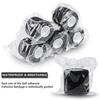 12 Pack Self Adherent Cohesive Wrap Bandages 2 Inches X 5 Yards, First Aid Tape, Elastic Self Adhesive Tape, Athletic, All Sports wrap Tape, Breathable Wound Tape, Bandage Wrap for Wrist, Ankle, Black view 4