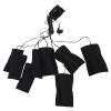 Electric Heated Pad, Clothes Heating Pad,Heat Pad USB,Adjustable Third Gear Temperature 8 in 1 Metal Fiber Warm Winter Electric Clothing Heating Pads Gears Clothes Vest Jacket Pads for Heat view 4