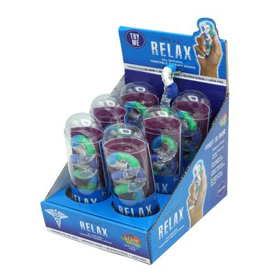 TANGLE Relax Therapy Device - Ergonomic Hand Therapy, Stress Relief, Fine Motor Skills - Green, Small, Ages 3+