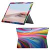 MightySkins Skin Compatible with Surface Go 2 (2020) - Rainbow Waves | Protective, Durable, and Unique Vinyl Decal wrap Cover | Easy to Apply, Remove, and Change Styles | Made in The USA view 1