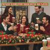 4E's Novelty Christmas Paper Cups Disposable 16 oz with Lids - 12 Pack Holiday Coffee Cups, Sleeves & Napkins for Hot Cocoa Bar, Christmas Cups with Lids for Party Supplies view 2