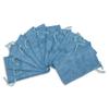 12-Pack 8x10 Natural Burlap Gift Bags w. Drawstring (Teal Blue, Large) for Party Favors, Presents or DIY Craft by TheDisplayGuys view 4