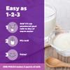 Meyenberg Nonfat Powdered Goat Milk, 12oz pouch, Kosher, Gluten Free, Vitamins A & D, 1pk view 4