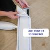 Don Aslett Disposable Mop Pads (15", 10-Pack) 5-inch Wide Replacement Floor Mop Pads for Wet or Dry Multi Surface Cleaning | Extra Thick Single-Use Mop Pad Refills for Cleaning Dust and Pet Hair view 2