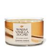 2020 Warm Vanilla Sugar Scented 3 Wick Candle (Vanilla, White Orchid, Sugar, Fresh Jasmine, Sandalwood) 14.5 Oz Made W Essential Oils view 1
