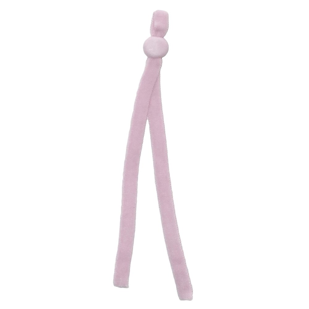 3/16 Inch (5mm) Soft Elastic Ear Loop Strap with Adjustable Buckle for DIY Children and Adult Face Mask: USA Stock (Lilac (20 Pieces))