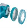 True & Tidy, Portable Fabric Shaver, Safely Removes Lint, Fabric Fluff and Fuzz Balls from All Types of Garments & Fabrics, LR-03, Aqua (Batteries not Included) view 2