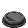 SOLO Dart TLB316 Traveler Cappuccino Style Dome Lid, Fits 10 Oz To 24 Oz Cups, Black, 100/sleeve, 10 Sleeves/carton view 3