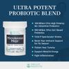 The Gut Institute: Microbiome Mojo 2-in-1 High Potency Probiotics - 100 Billion CFUs Plus 500 Million viable Soil-Based Probiotics per Capsule - 21 Count - No Refrigeration Needed - Made in The USA view 4