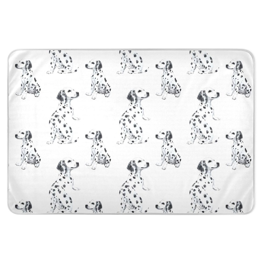SEHANY Cartoon Cute Dog Washable Bed Pads for Kids Toddlers, Waterproof Incontinence Bed Pads Reusable Underpads Mattress Protector Pee Pads for Adults Kids Seniors Dog , 34" x 52"