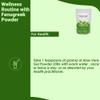 Aloe Vera Gel Powder 200x by mi Nature | Natural and Pure | Aloe Barbadensis | 100g (3.5oz) | Highly Concentrated (200x) | Digestive Support | Suitable for Cosmetic formulations view 4