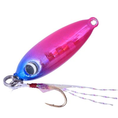 Major Craft Nano Mackerel Metal 0.2 oz (5.0 g) #05 Blue Pink (Keimura Color)