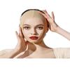 Anna-Kaci Womens Chin Strap Support Band Neck Bandage Post Surgical Compression Head wrap, Neck and Chin Compression Garment Wrap, Dark Beige, Medium view 3