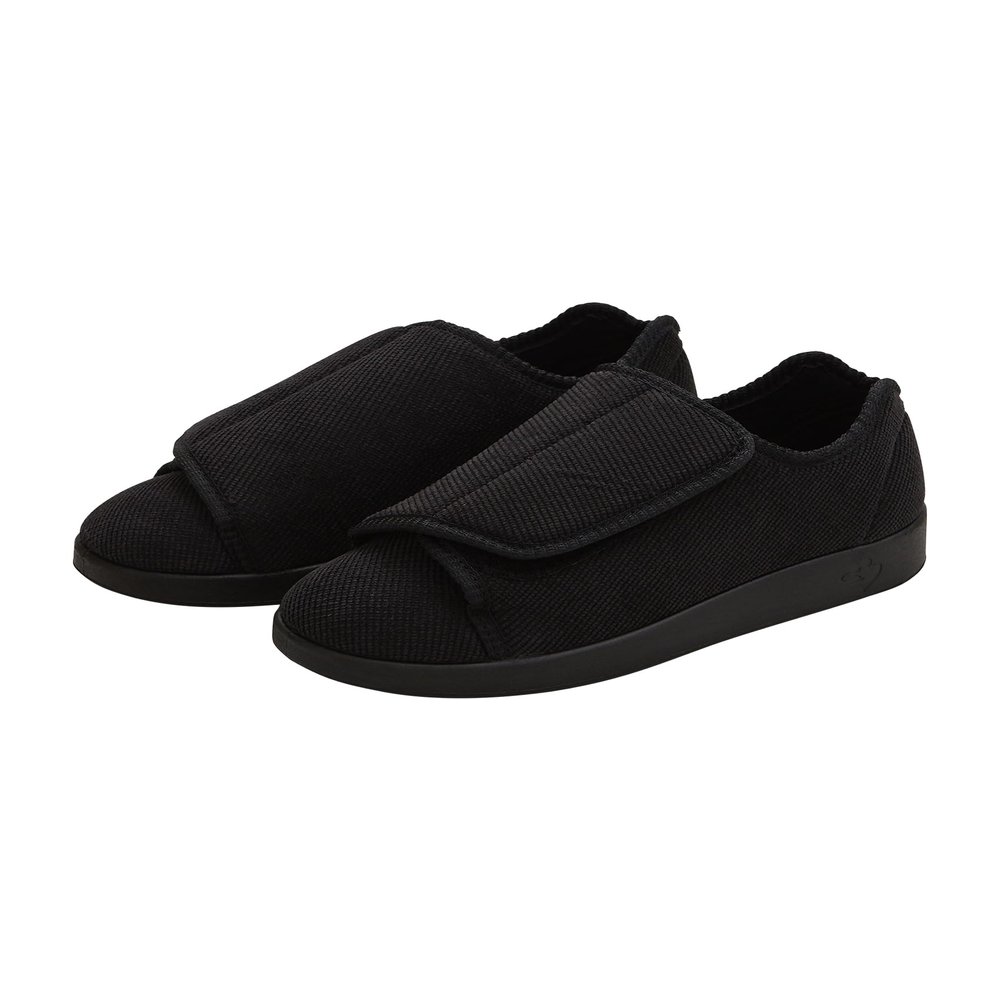 Silverts Women's Extra Wide Adjustable Slippers, Non-Slip Diabetic Shoes
