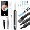 BEBIRD R1 Wax Removal Tool for Ear - Spade Ear Canal Cleaner with Camera 1080P Earscope, Wax Remove Ear Picker with Vari Replacement Tips, Camera with 6LED Light for Ear/Nose/Throat Examination, Black view 1