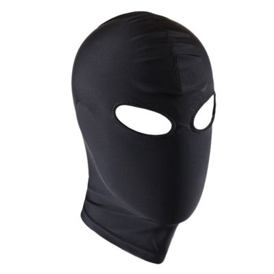 easyforever Unisex Headgear Breathable Blindfold Face Cover Cosplay Costume Open Eye Mouth Hood Mask Open Eye One Size
