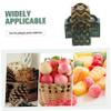 DOITOOL Christmas Boxes with Lid 12 Pack Candy Apple Boxes Socks Containers Candy Wrapping (pattern) Style view 3