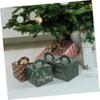 DOITOOL Christmas Boxes with Lid 12 Pack Candy Apple Boxes Socks Containers Candy Wrapping (pattern) Style view 4